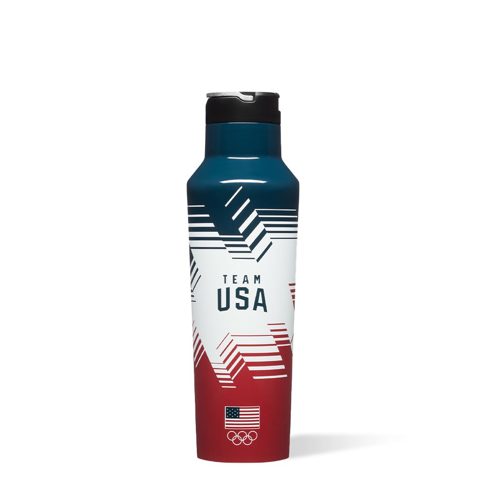 Corkcicle 20oz Team Usa Sport Canteen Insulated Olympic | YBA-65696385