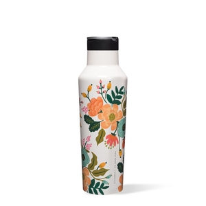 Corkcicle 20oz Rifle Paper Co. Sport Canteen Insulated Water Bottle Blanche | QKN-62883707