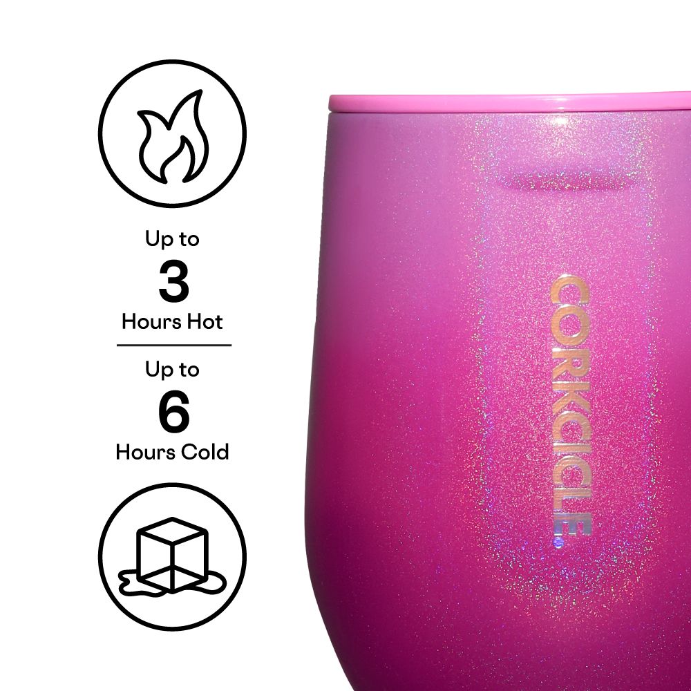 Corkcicle 12oz Unicorn Magic Stemless Ombre Unicorn Kiss | MUQ-69803030