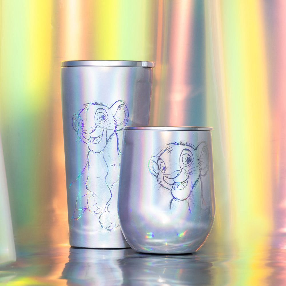 Corkcicle 16oz D-isney100 Heritage Sketch Tumbler Insulated Tumbler Cup Simba Heritage Sketch | QDH-15321171
