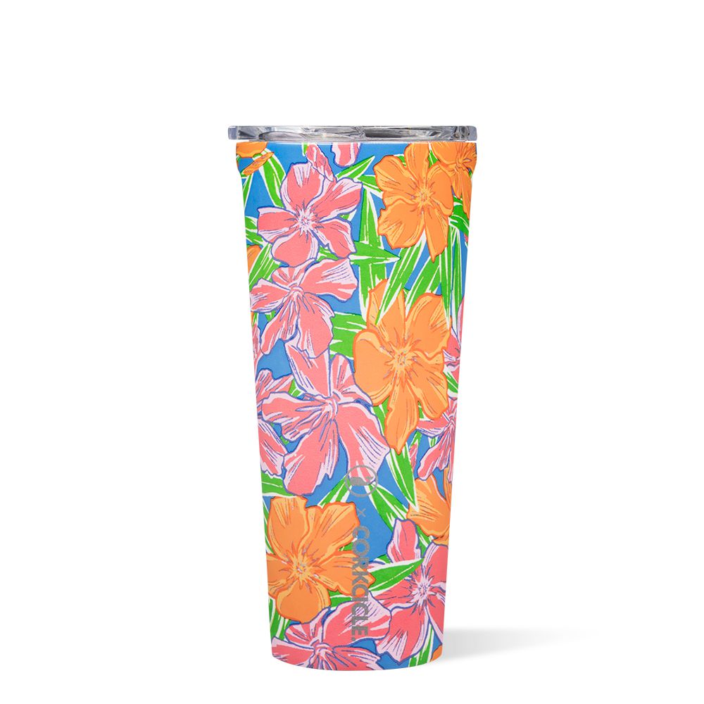 Corkcicle 24oz Vineyard Vines Tumbler Oleander | MUF-06600497