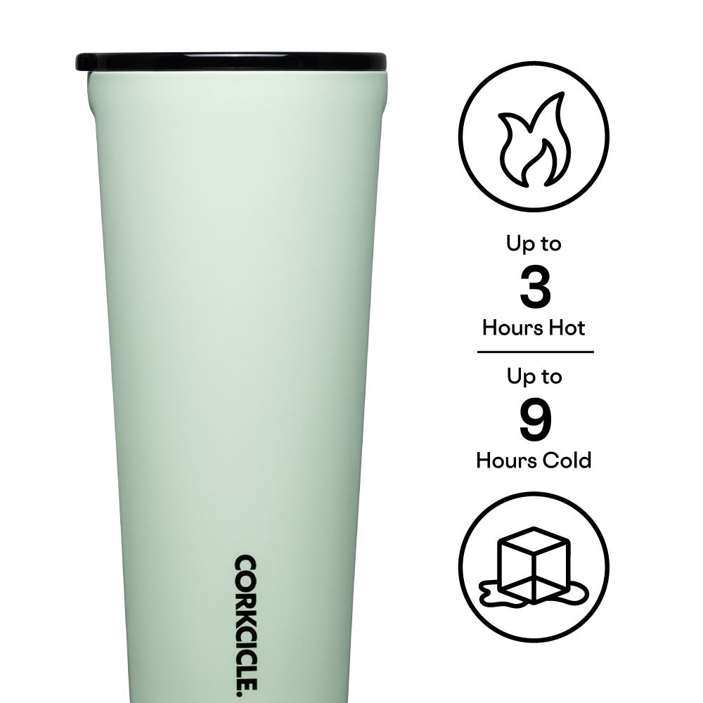 Corkcicle 24oz Sierra Tumbler Insulated Tumbler Cup Sage Mist | MJG-38636018