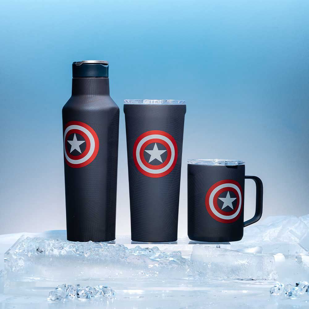 Corkcicle 24oz Marvel Tumbler Captain America | XGW-59899379