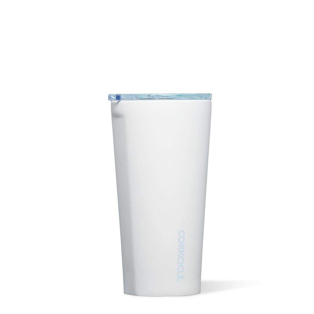 Corkcicle 16oz Pure Taste Tumbler Insulated Coffee Mug Bleu | YFD-03445620