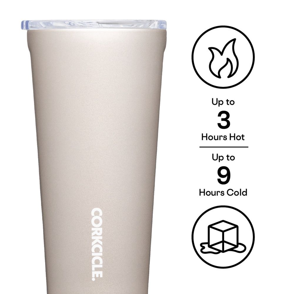 Corkcicle 16oz Pure Taste Tumbler Insulated Coffee Mug Latte/Oat Milk | RVE-84717578