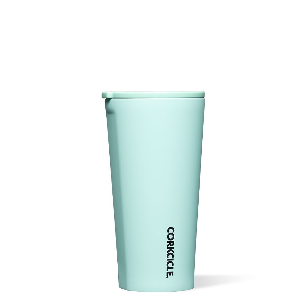 Corkcicle 16oz Neon Lights Tumbler Sun Soaked Teal | BMF-59262808