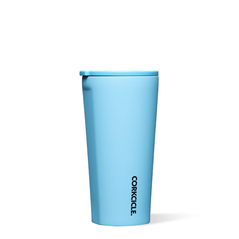 Corkcicle 16oz Neon Lights Tumbler Santorini | TXH-17613254