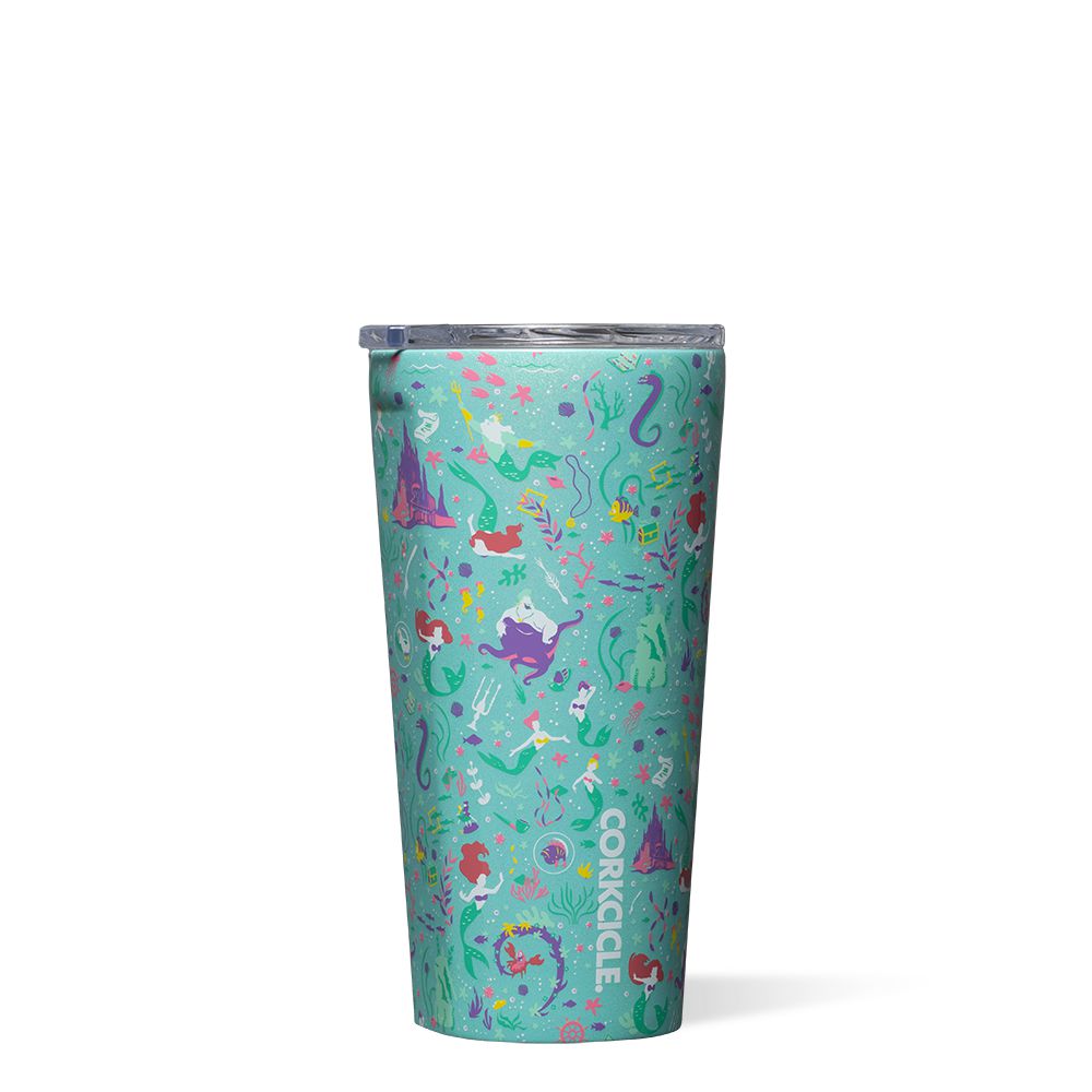 Corkcicle 16oz D-isney Princess Tumbler Insulated Tumbler Cup Ariel | YSG-82560101