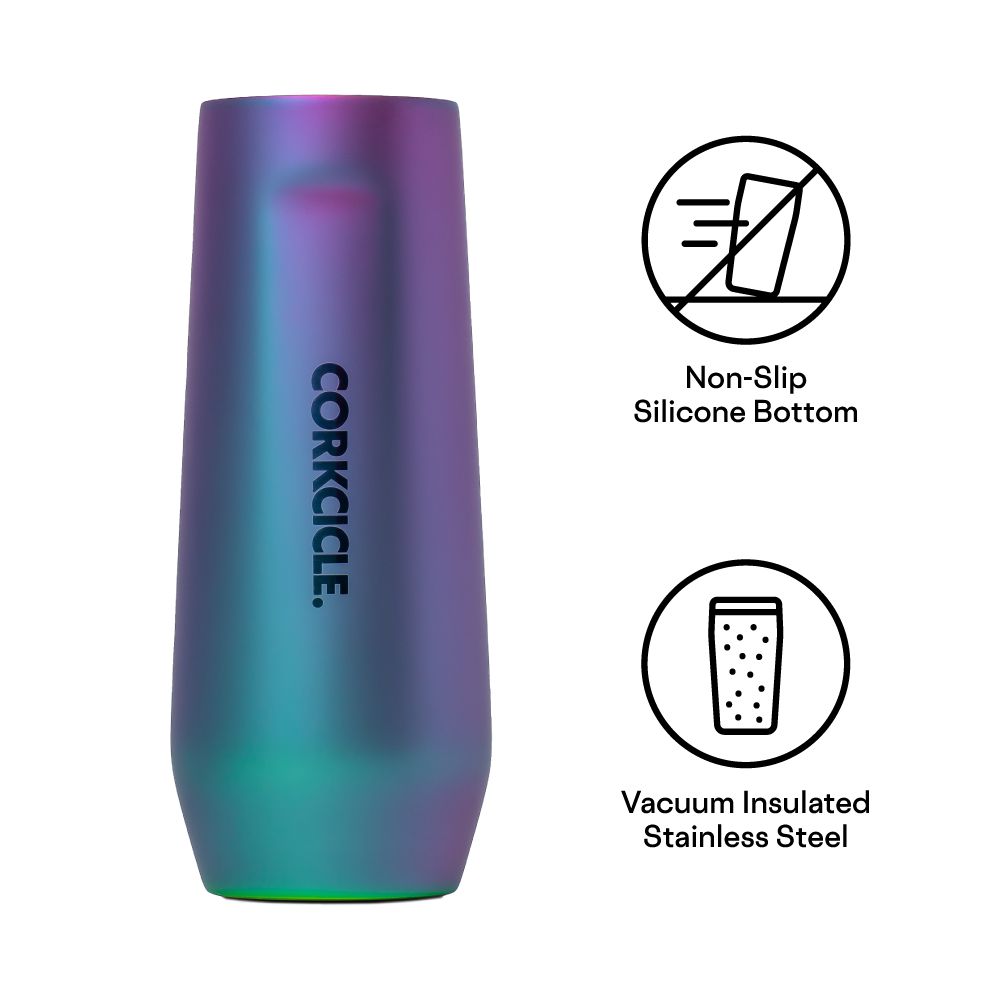 Corkcicle 7oz Stemless Flute Dragonfly | DAI-31904253