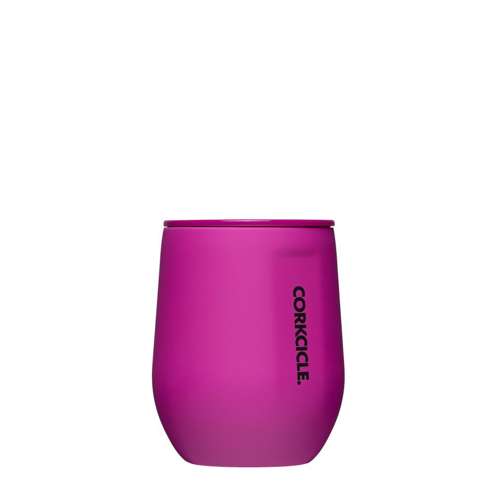 Corkcicle 12oz Neon Lights Stemless Berry Punch | BDW-86018560