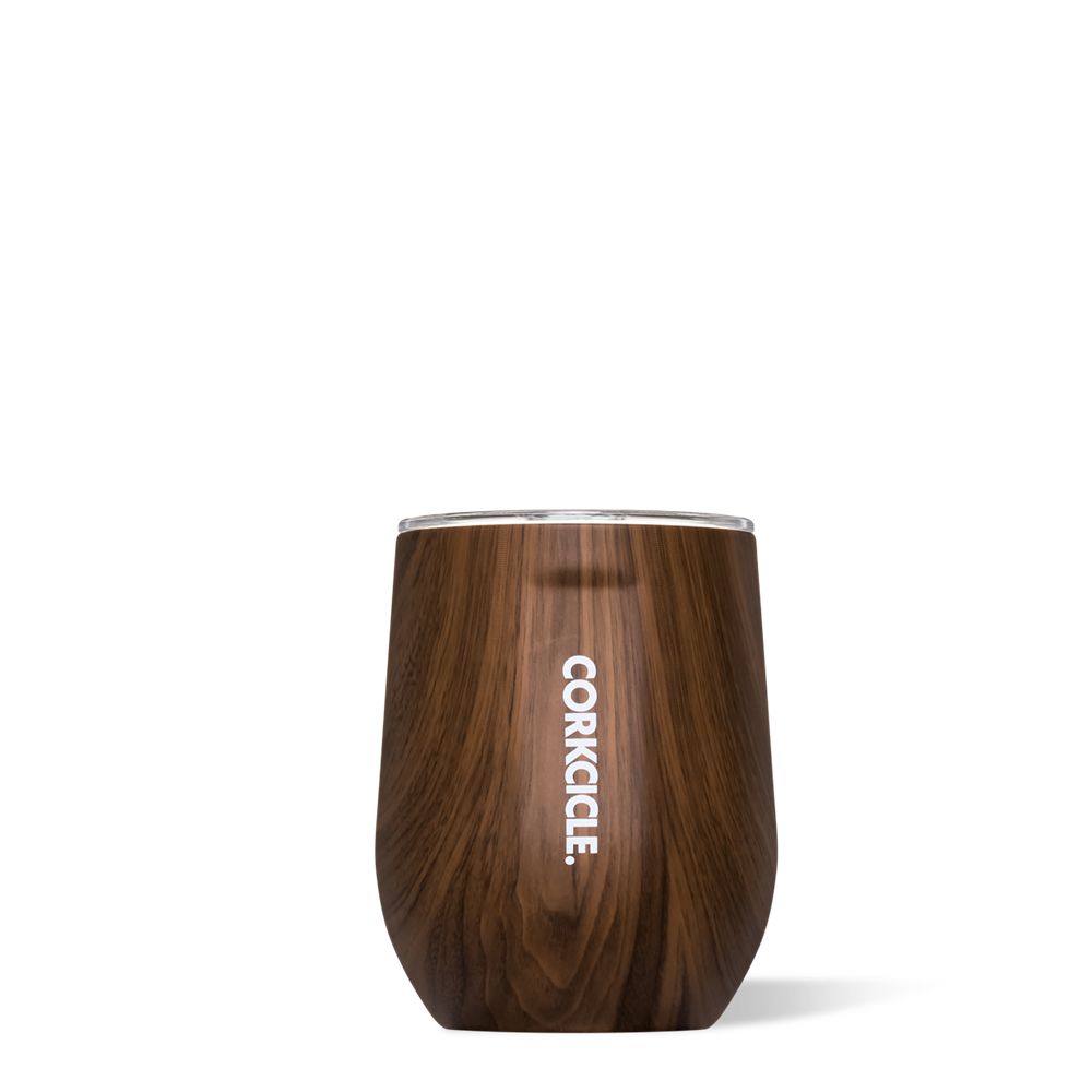 Corkcicle 12oz Origins Stemless Walnut Wood | NAA-79255359