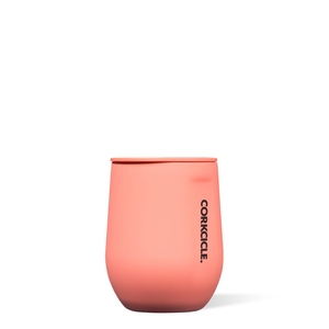 Corkcicle 12oz Neon Lights Stemless Corail | VWX-30851373