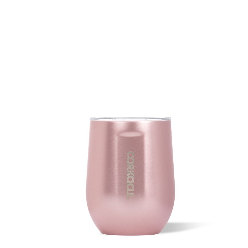 Corkcicle 12oz Metallic Stemless Rosé Metallic | TIC-88440019