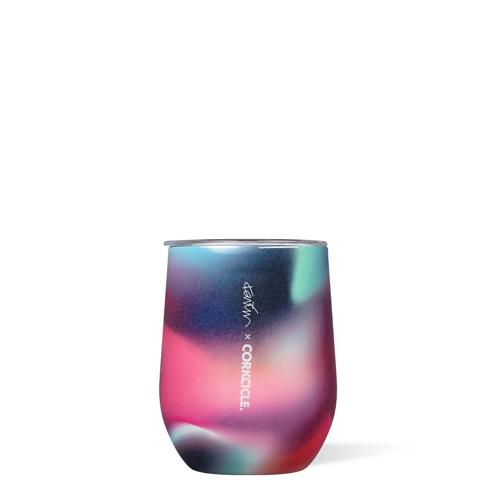 Corkcicle 12oz Karim Rashid Stemless Glamdisco | LYN-78308046