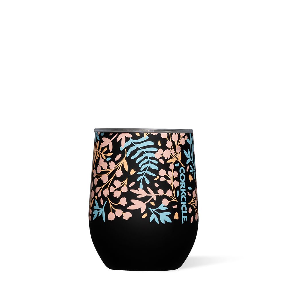 Corkcicle 12oz Floral Stemless Radiant Garden | XCO-21119903