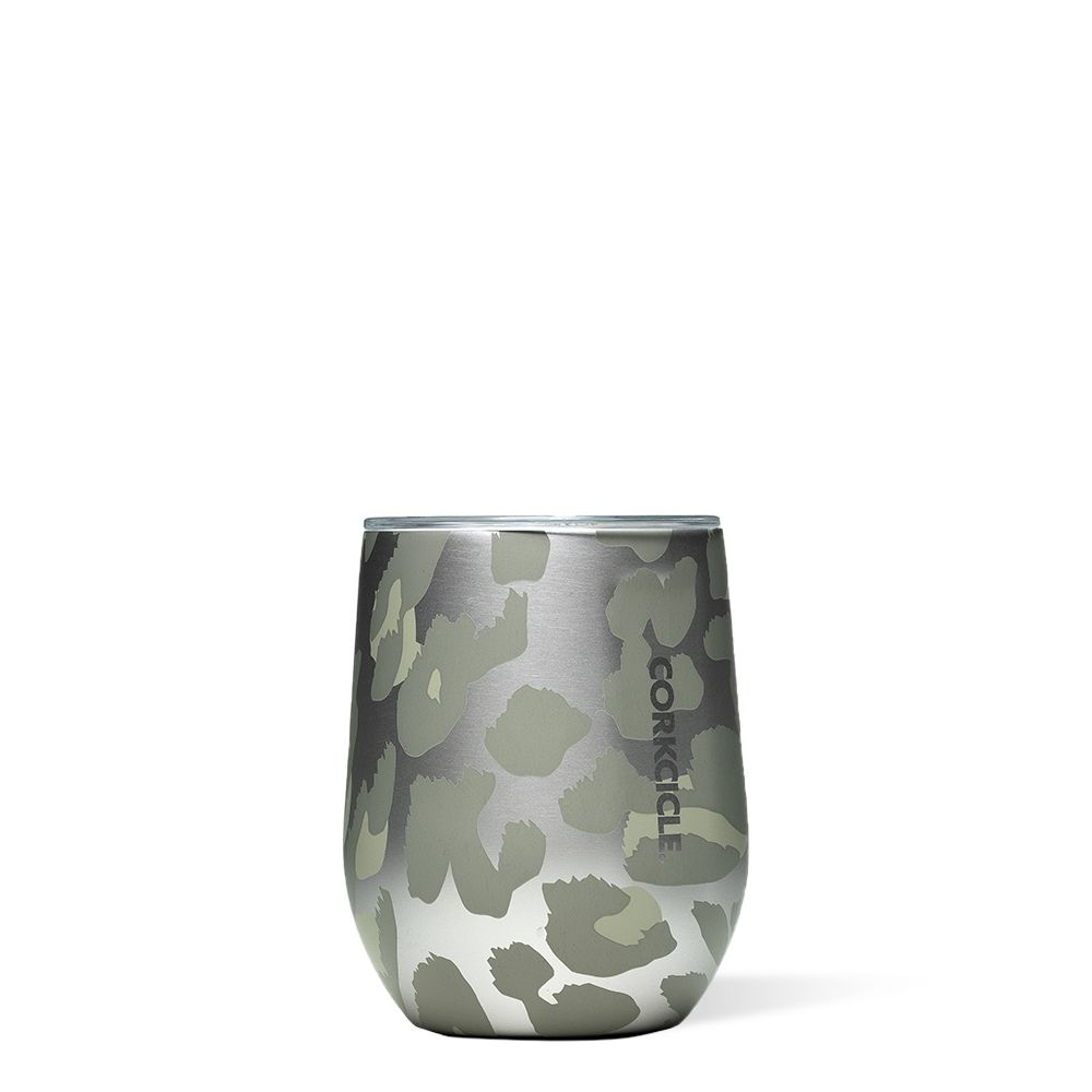 Corkcicle 12oz Exotic Stemless Leopard | FVG-69830579