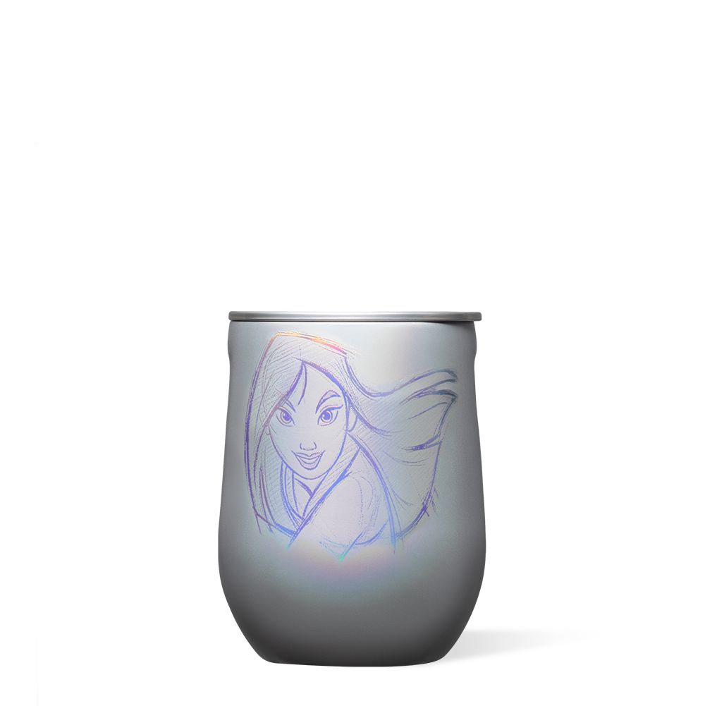 Corkcicle 12oz D-isney100 Heritage Sketch Stemless Mulan | JHT-57509285