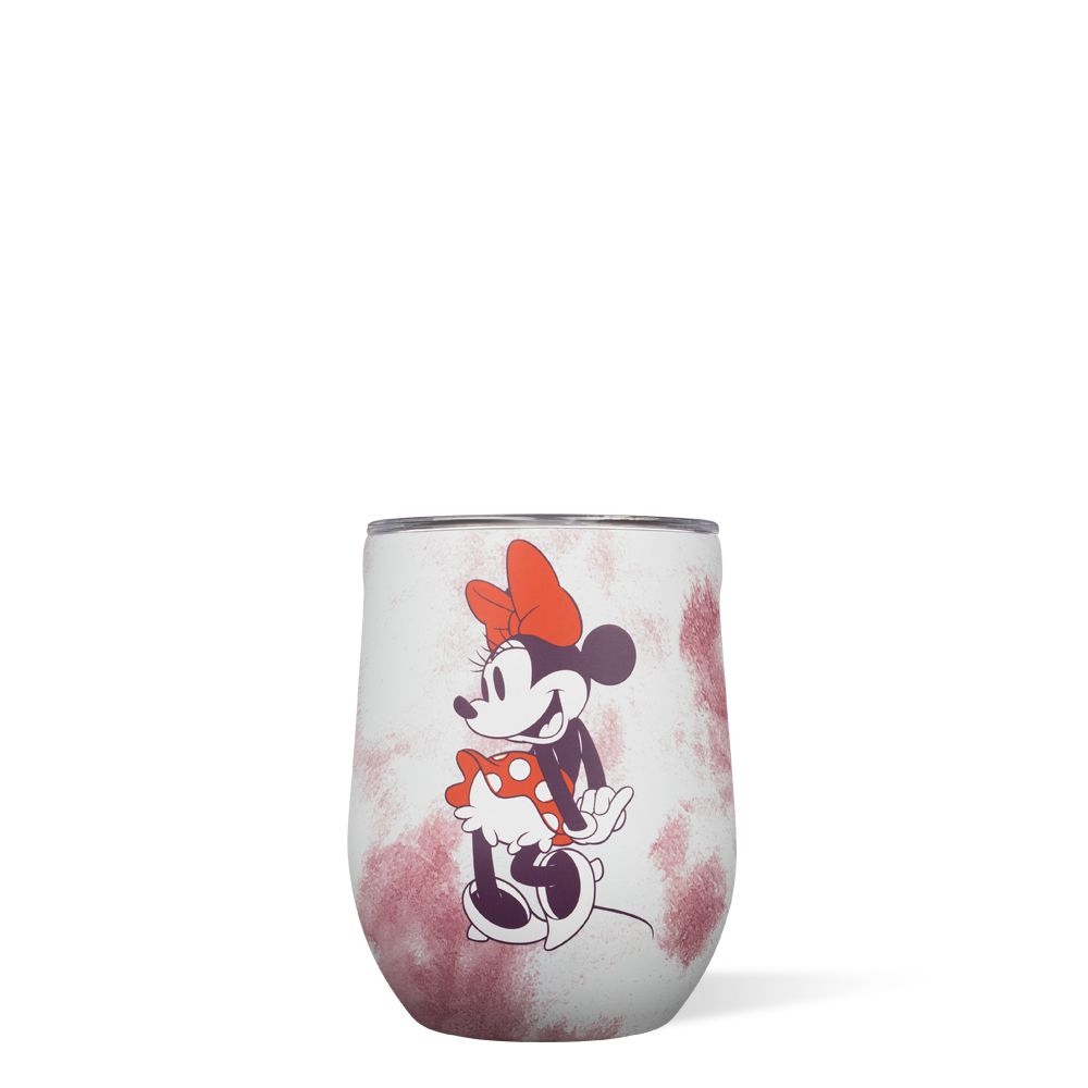 Corkcicle 12oz D-isney Tie Dye Stemless Cup Minnie Mouse Tie Dye | QYJ-91121510