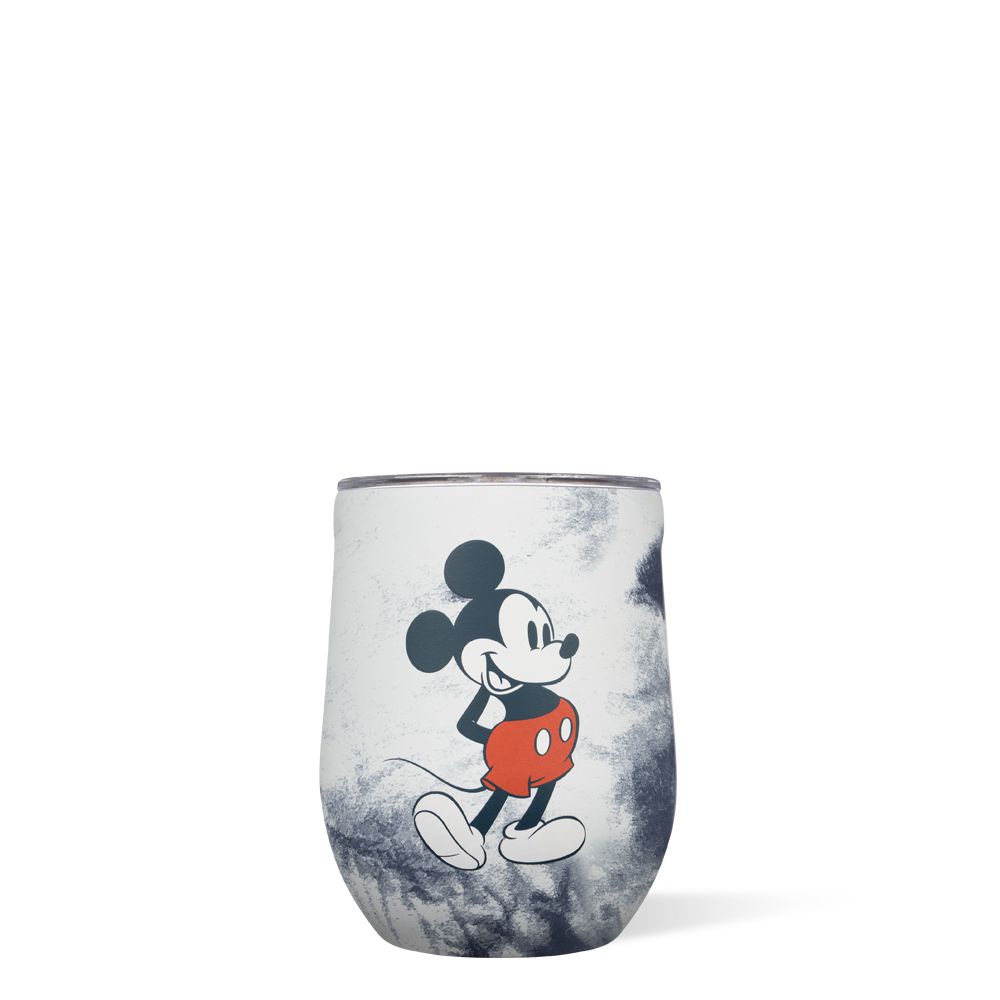 Corkcicle 12oz D-isney Tie Dye Stemless Cup Mickey Mouse Tie Dye | VXH-74427832