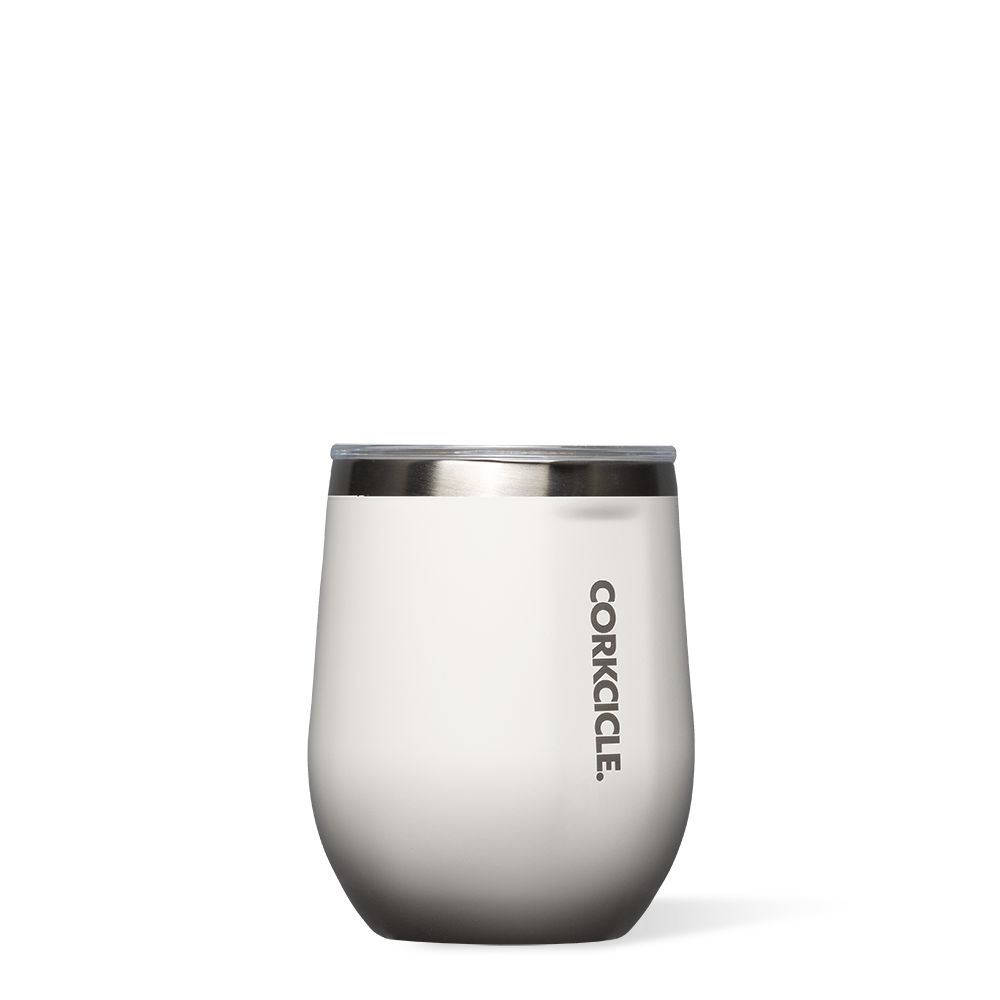 Corkcicle 12oz Classic Stemless Insulated Wine Tumbler Oat Milk | SWP-64605221