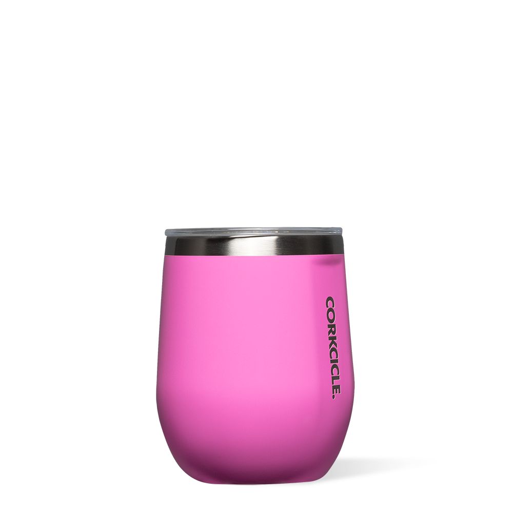 Corkcicle 12oz Classic Stemless Insulated Wine Tumbler Rose | UWN-54121091