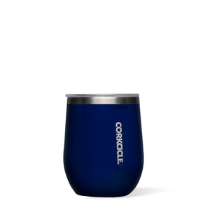 Corkcicle 12oz Classic Stemless Insulated Wine Tumbler Bleu Marine | URZ-76271388