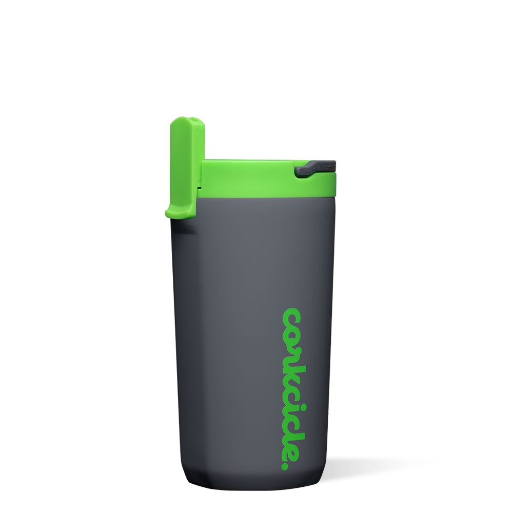 Corkcicle 12oz Kids Cup With Lid & Straw Electric Lime | KTV-04788178