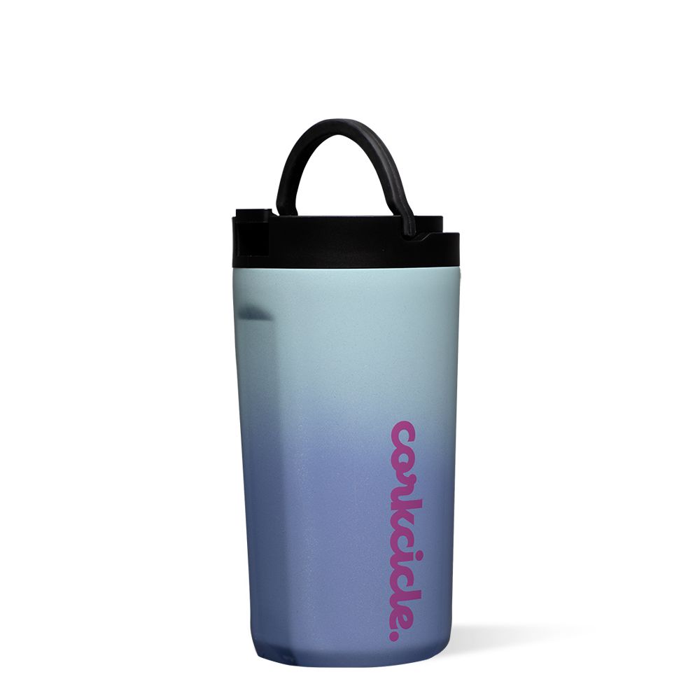 Corkcicle 12oz Kids Cup With Lid & Straw Ombre Ocean | UOX-93633551