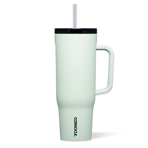 Corkcicle 40oz Cruiser Insulated Tumbler With Handle Sage Mist | ZYT-84743034