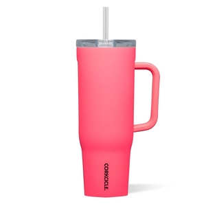 Corkcicle 40oz Cruiser Insulated Tumbler With Handle Paradise Punch | EUV-45907275