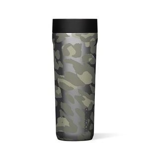 Corkcicle 17oz Commuter Cup Spill-Proof Insulated Travel Coffee Mug Leopard | XVJ-83026650