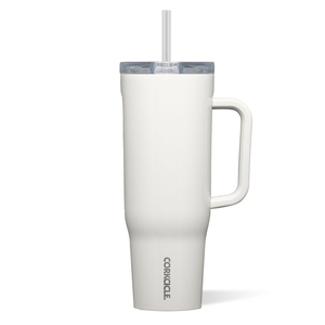 Corkcicle 40oz Cruiser Insulated Tumbler With Handle Oat Milk | HPH-81823064