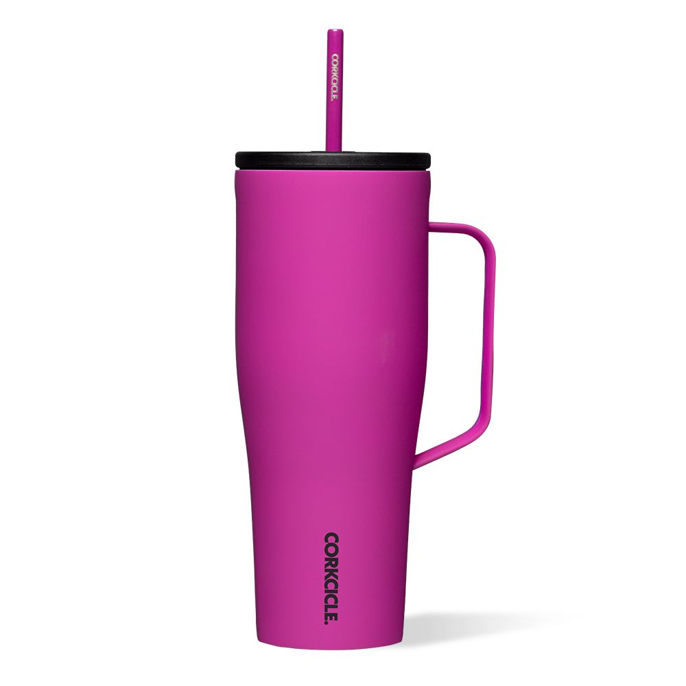 Corkcicle 30oz Cold Cup Xl Insulated Tumbler With Handle Berry Punch | LEP-95213053