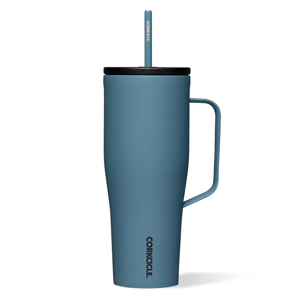 Corkcicle 30oz Cold Cup Xl Insulated Tumbler With Handle Storm | QVV-82606784