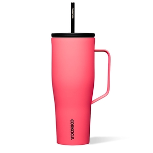 Corkcicle 30oz Cold Cup Xl Insulated Tumbler With Handle Paradise Punch | PLK-46460394