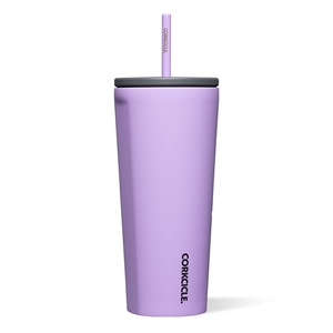 Corkcicle 24oz Cold Cup Insulated Tumbler With Straw Sun-Soaked Lilac | HMX-60971007