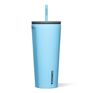 Corkcicle 24oz Cold Cup Insulated Tumbler With Straw Santorini | ZBY-96720233