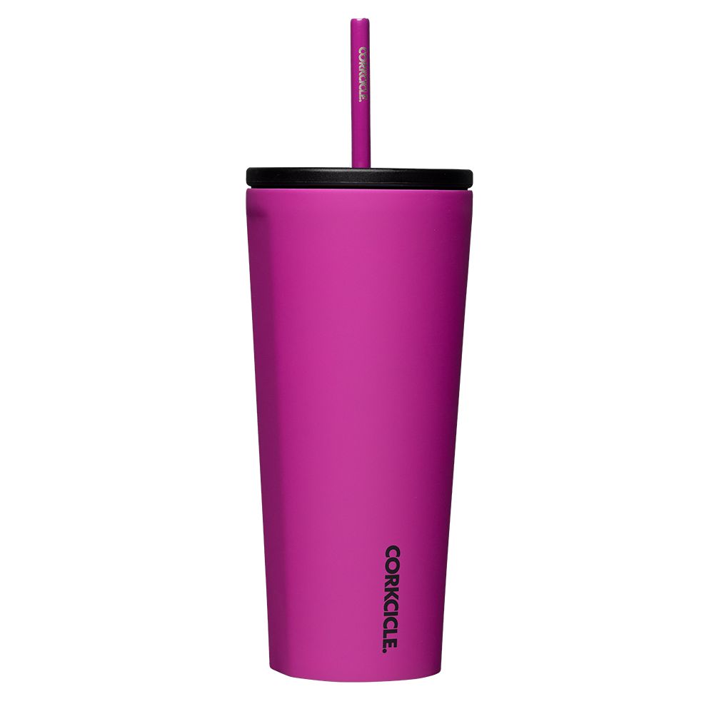 Corkcicle 24oz Cold Cup Insulated Tumbler With Straw Berry Punch | LXN-91532153