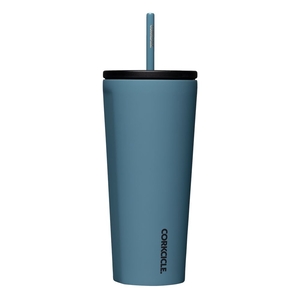 Corkcicle 24oz Cold Cup Insulated Tumbler With Straw Storm | CZR-68854735