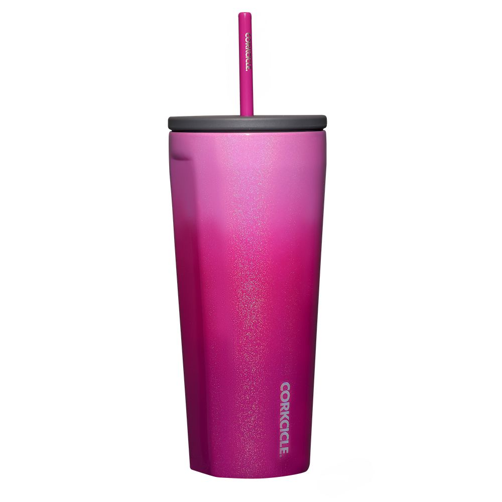 Corkcicle 24oz Cold Cup Insulated Tumbler With Straw Ombre Unicorn Kiss | GFP-95248426