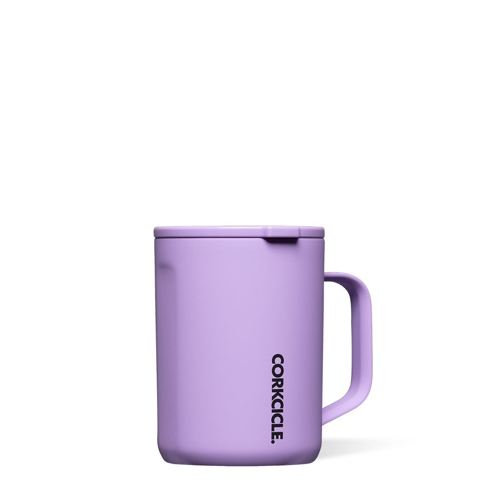 Corkcicle 16oz Neon Lights Coffee Mug Sun-Soaked Lilac | OQF-29493288