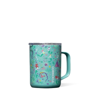 Corkcicle 16oz D-isney Princess Coffee Mug Insulated Coffee Mug Ariel | YQG-14164912