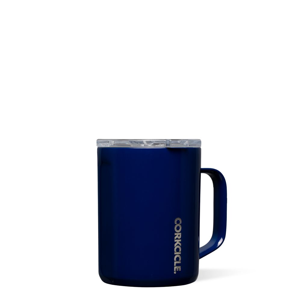 Corkcicle 16oz Classic Coffee Mug Bleu Marine | UIC-39249204