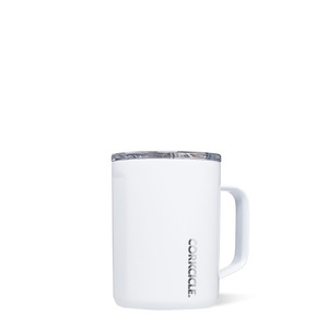 Corkcicle 16oz Classic Coffee Mug Blanche | VVN-94803529