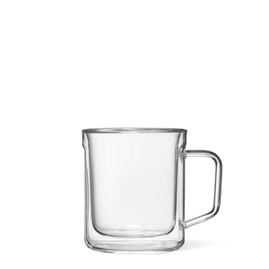 Corkcicle 12oz Mug Glass Set (2) Glass Coffee Mugs Clear | GKG-26162356