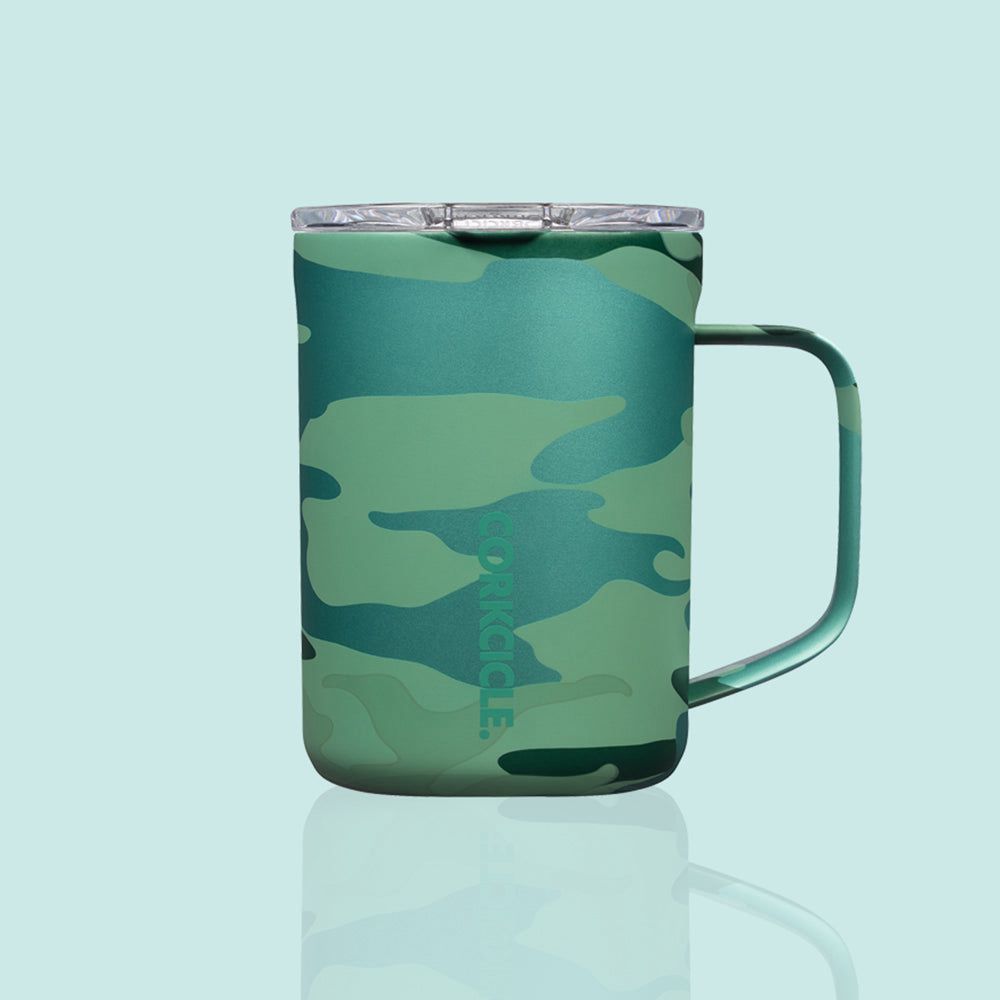 Corkcicle 16oz Camo Coffee Mug Camouflage | JGH-05551988