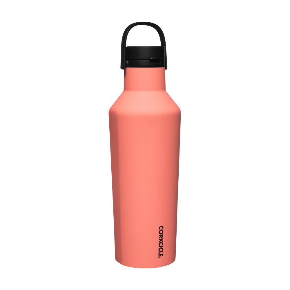 Corkcicle 32oz Series A Sport Canteen Insulated Corail | RRE-46542949