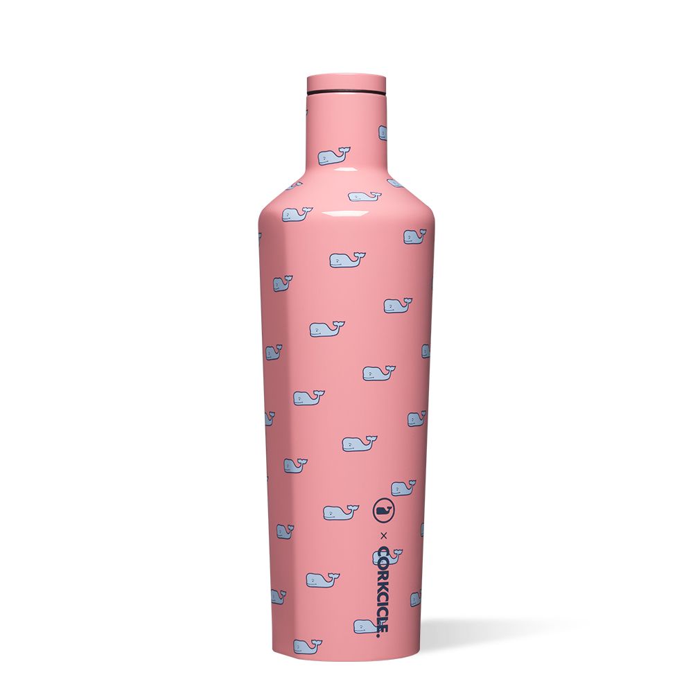 Corkcicle 25oz Vineyard Vines Canteen Whales Repeat | YHR-27390969