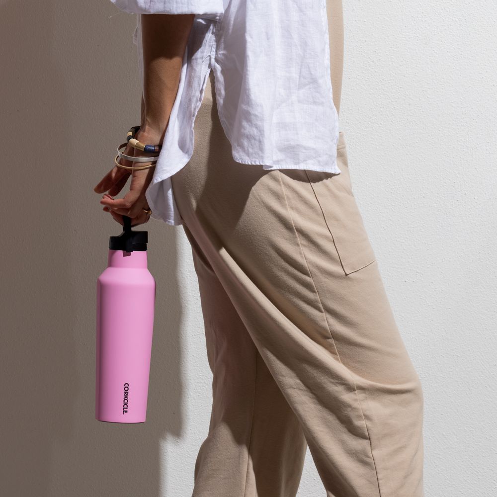 Corkcicle 32oz Series A Sport Canteen Insulated Rose | JBH-68281076