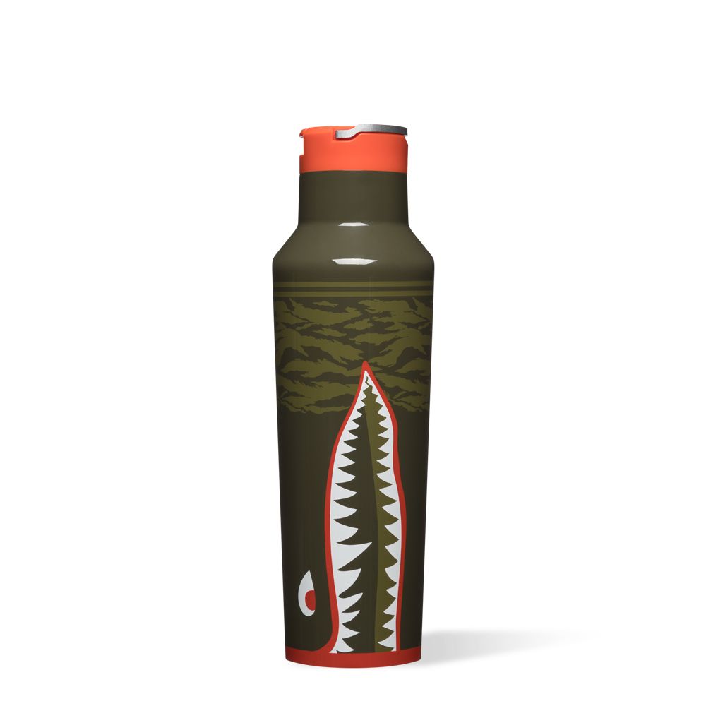 Corkcicle 20oz X Stance Sport Canteen Insulated With Straw Warbirds | SPC-98249809